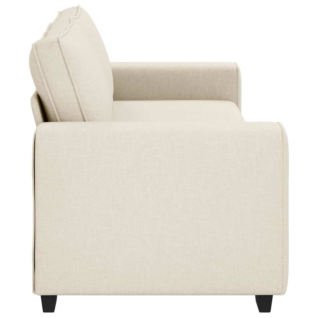 § Divano § Con Cuscino Con Cuscino Beige 221 X 77 X 82 Cm Tela - Image 5