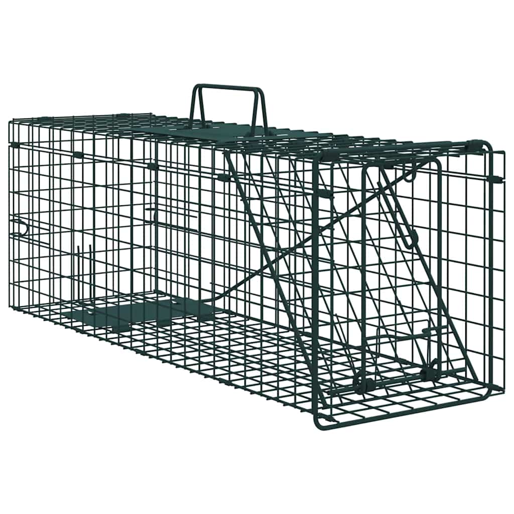 Trappola Per Animali Verde 61 X 20 X 21.5 Cm Acciaio