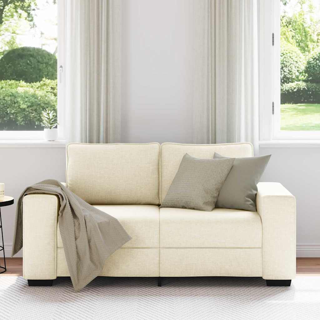 § Divano § Con Cuscino Con Cuscino Beige 160 X 77 X 82 Cm Tela - Image 3