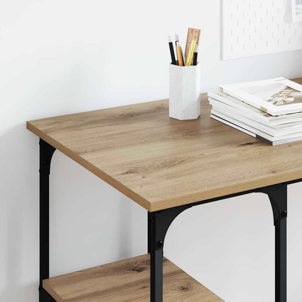 Scrivania Rovere Artigianale 140 X 50 X 75 Cm Legno Multistrato - Image 4