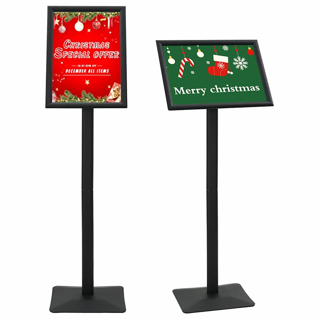 Supporto Poster A Piedistallo Nero A3 Alluminio E Pvc - Image 3