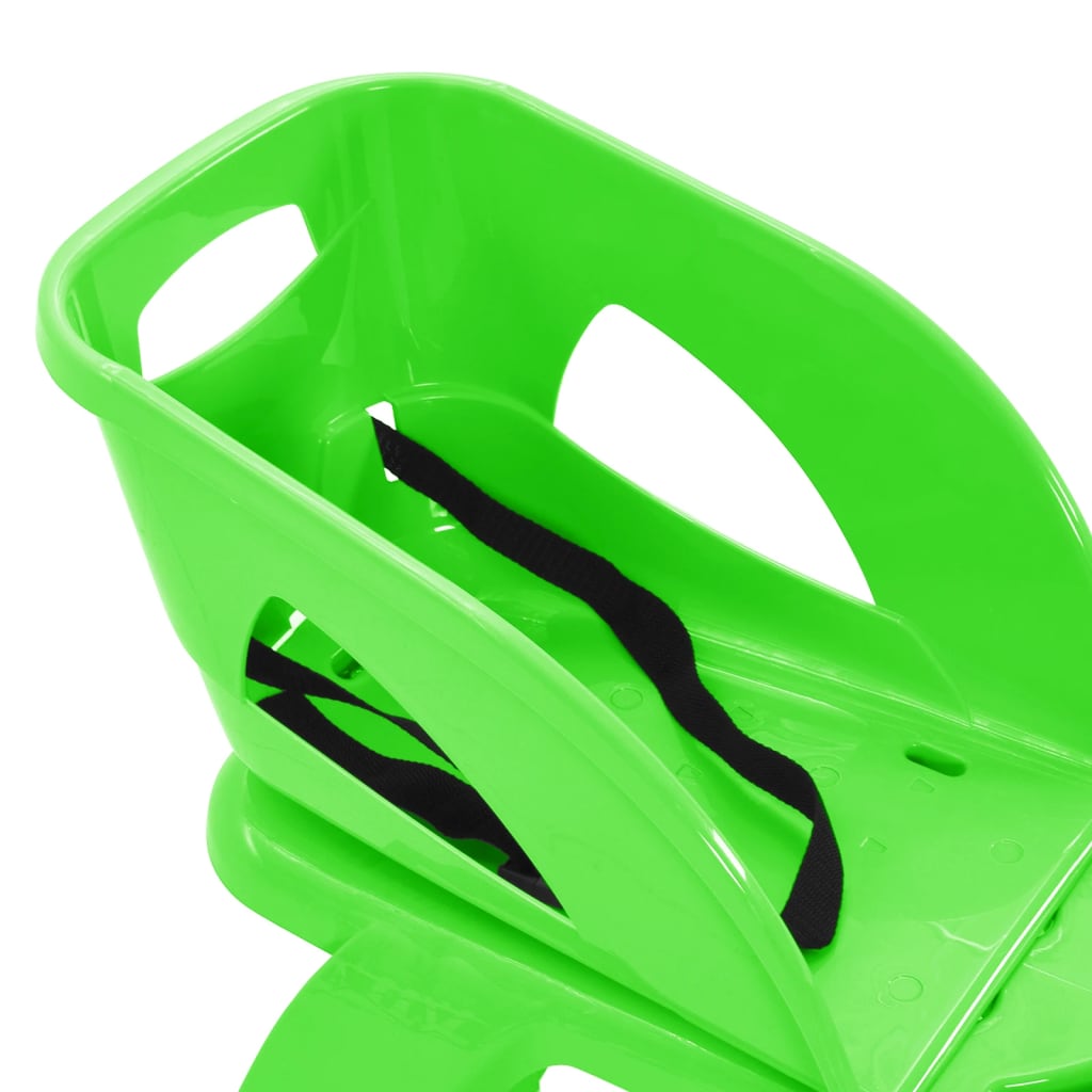 Slittino Con Seduta E Volante Verde 102,5x40x23cm Polipropilene - Image 4
