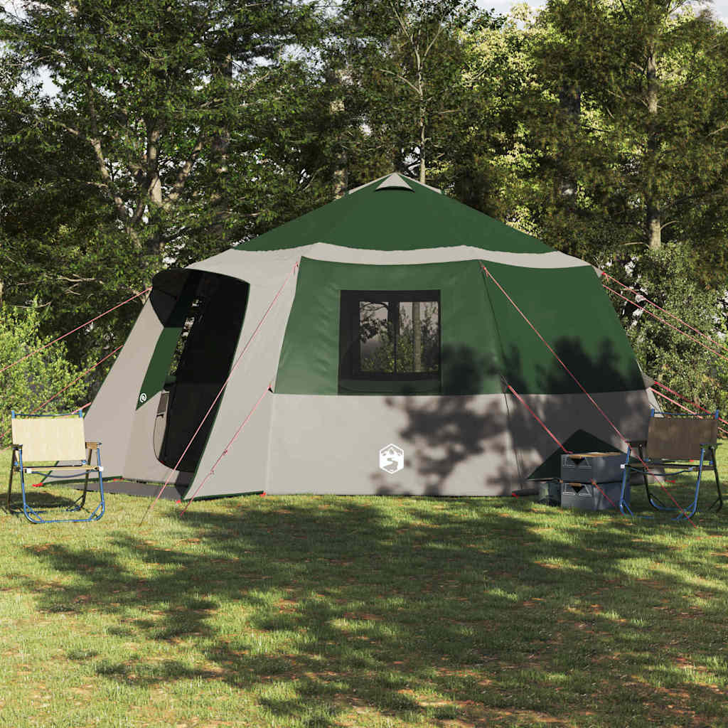 Tenda Capanna Con Tetto Verde E Grigio 500 X 500 X 294 cm