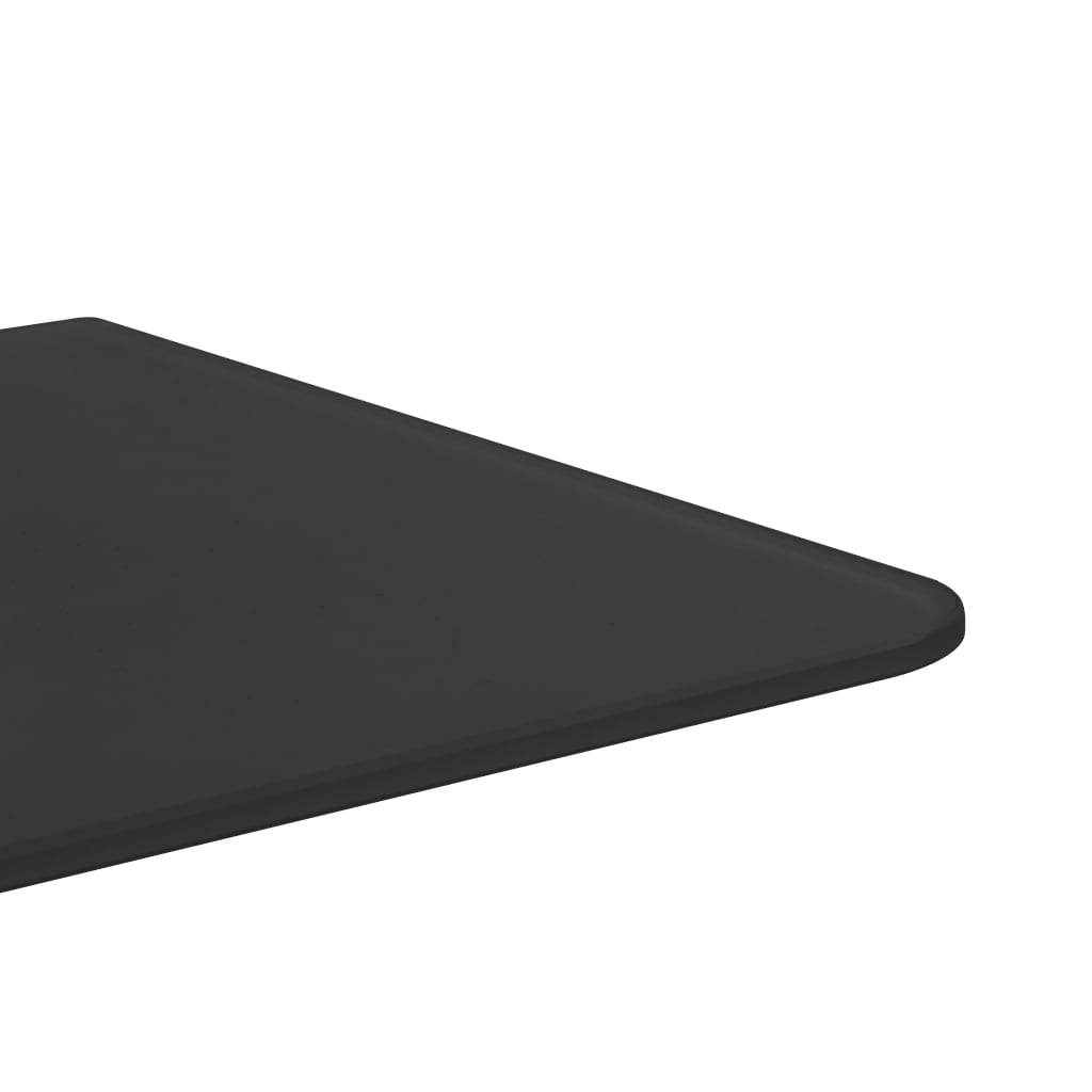 Schermo Orinatoio Parete Privacy Nero 90x40 Cm Vetro Temperato - Image 5