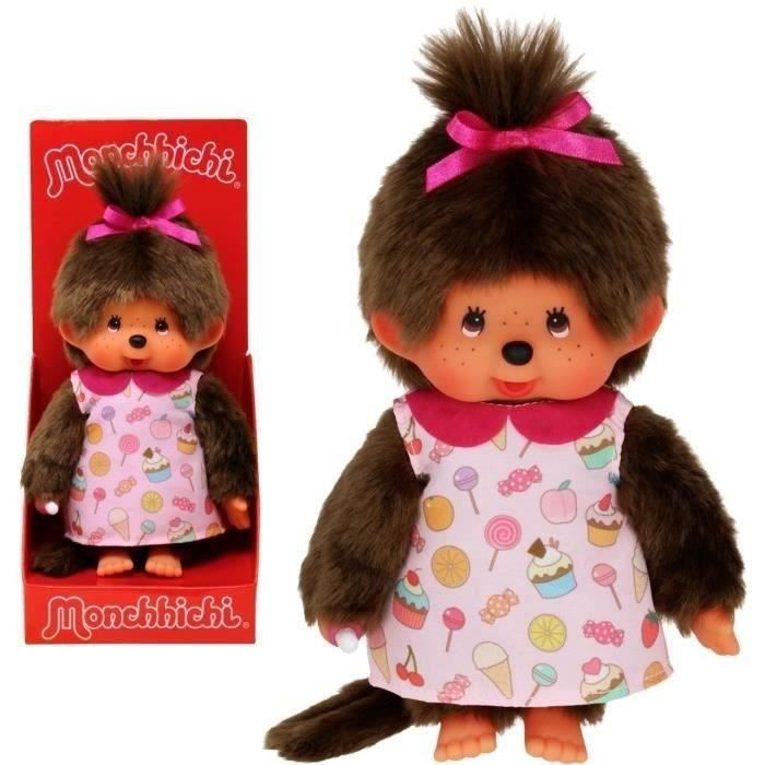 Monchichichi Pop & Candy Plush - 20 Cm - Bandai