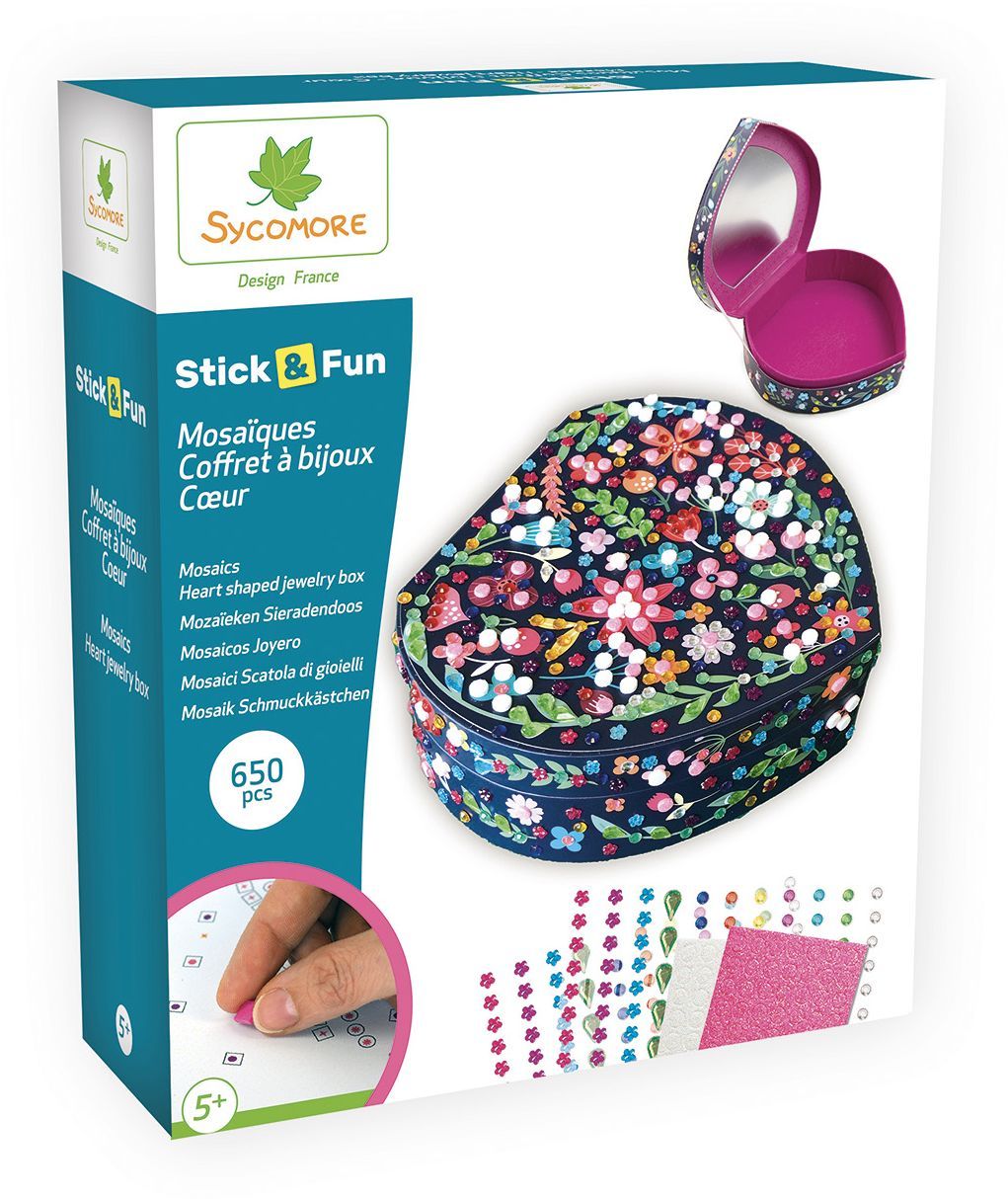 Stick'n Fun - 3d Mosaic - Box Heart