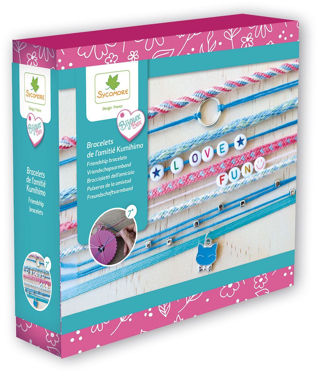 Sycomore - Kumihimo Friendship Bracelets - Crea I Tuoi Braccialetti Di Amicizia