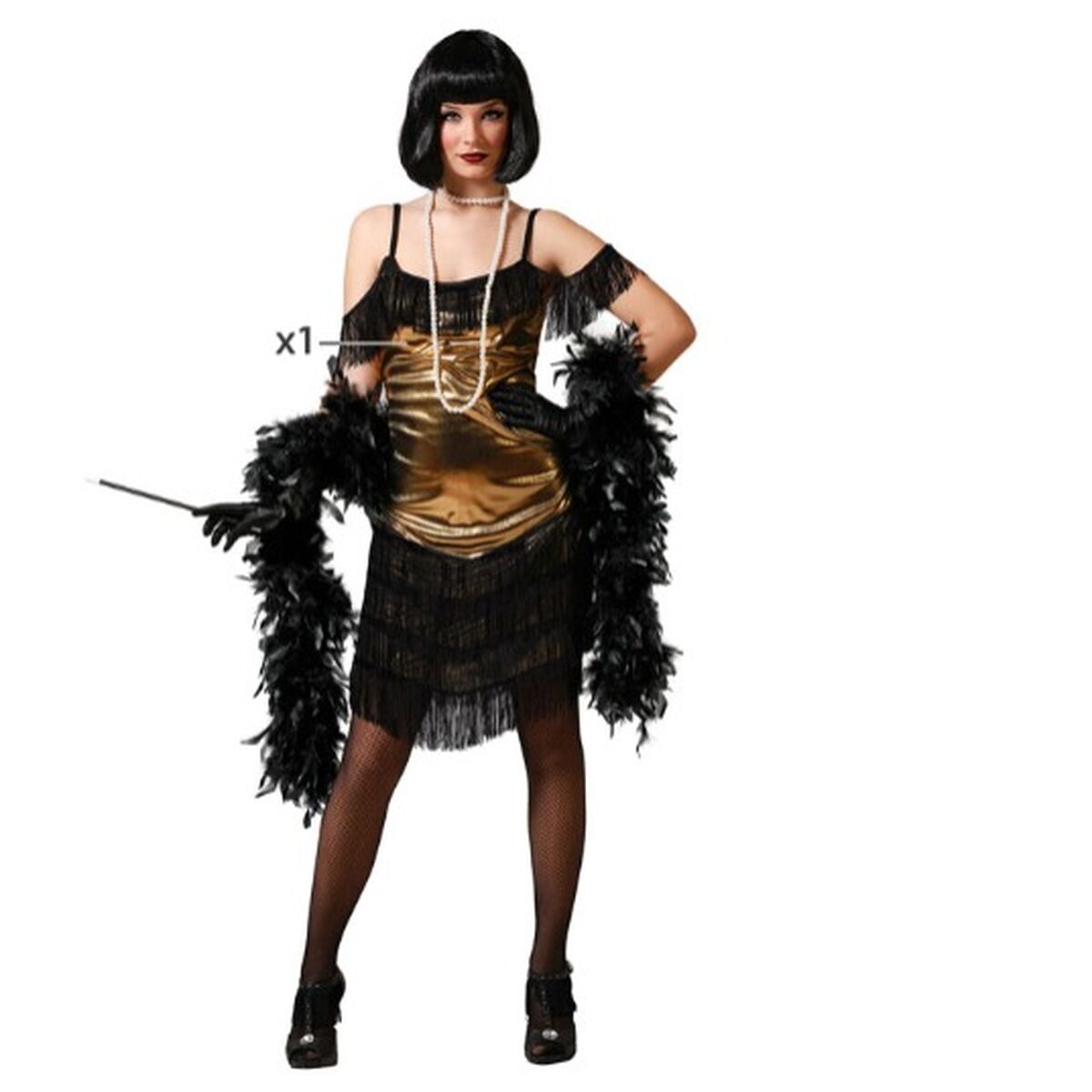 Costume Per Adulti Showgirl Donna Taglia:m/l