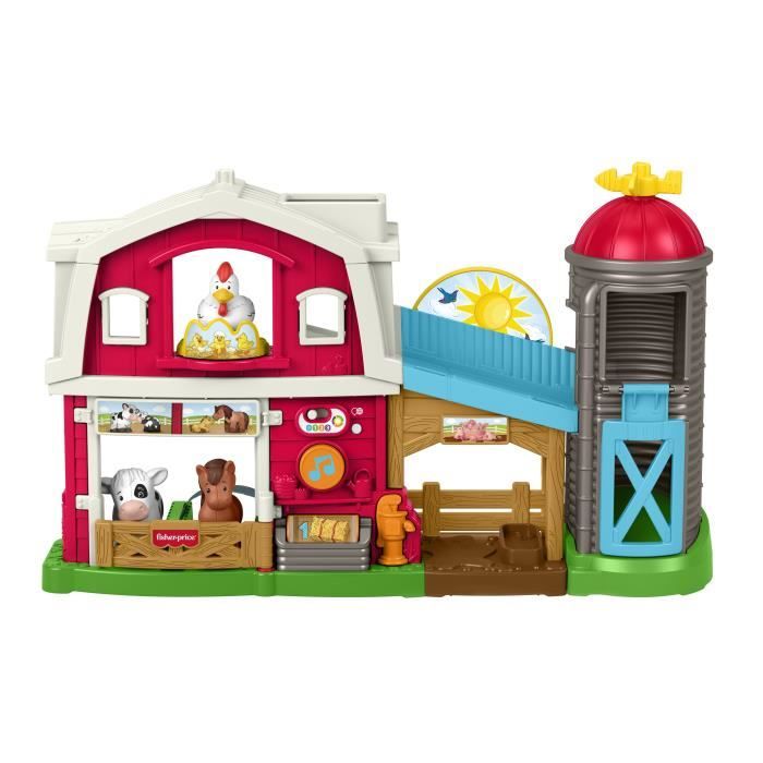 FisheR-Price - Conjunto De Juego Multilingüe Little People - Animales De Granja - FisheR-Price - Jgx08