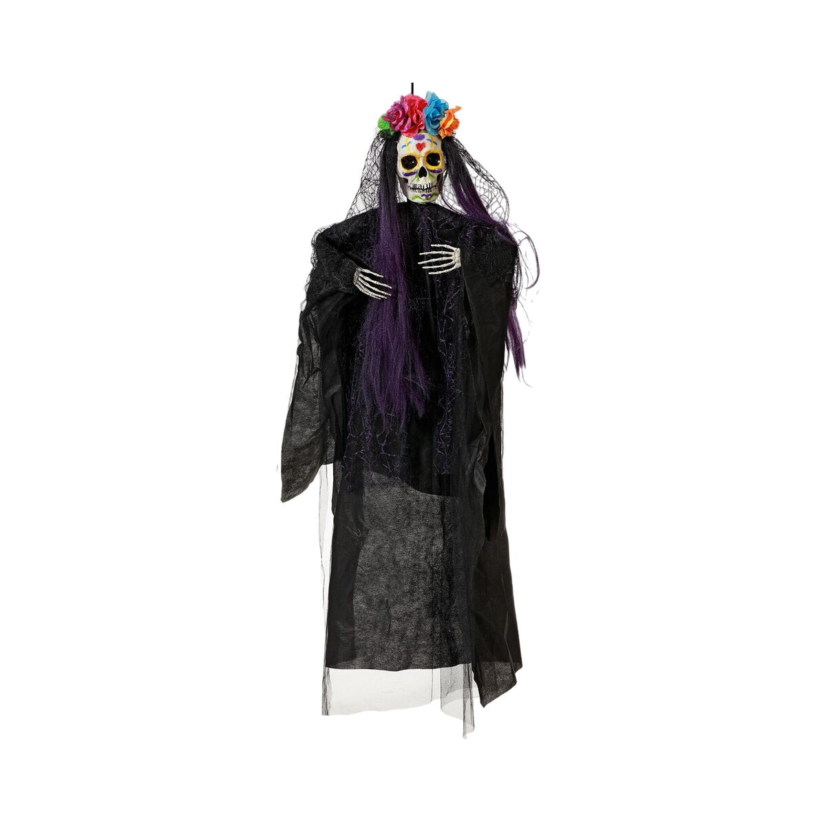 Decorazione Per Halloween Messicana Scheletro 120 X 90 X 14 cm