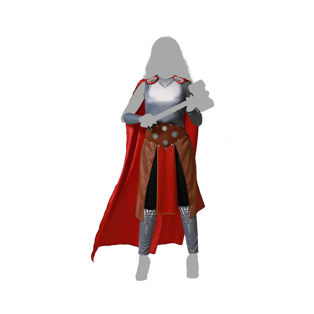 Costume Per Adulti Supereroina Taglia:xs/s - Image 5