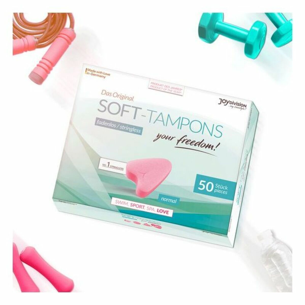 Tamponi Igienici Sport, Spa & Love Joydivision 6300630000 Normale 50 Unità