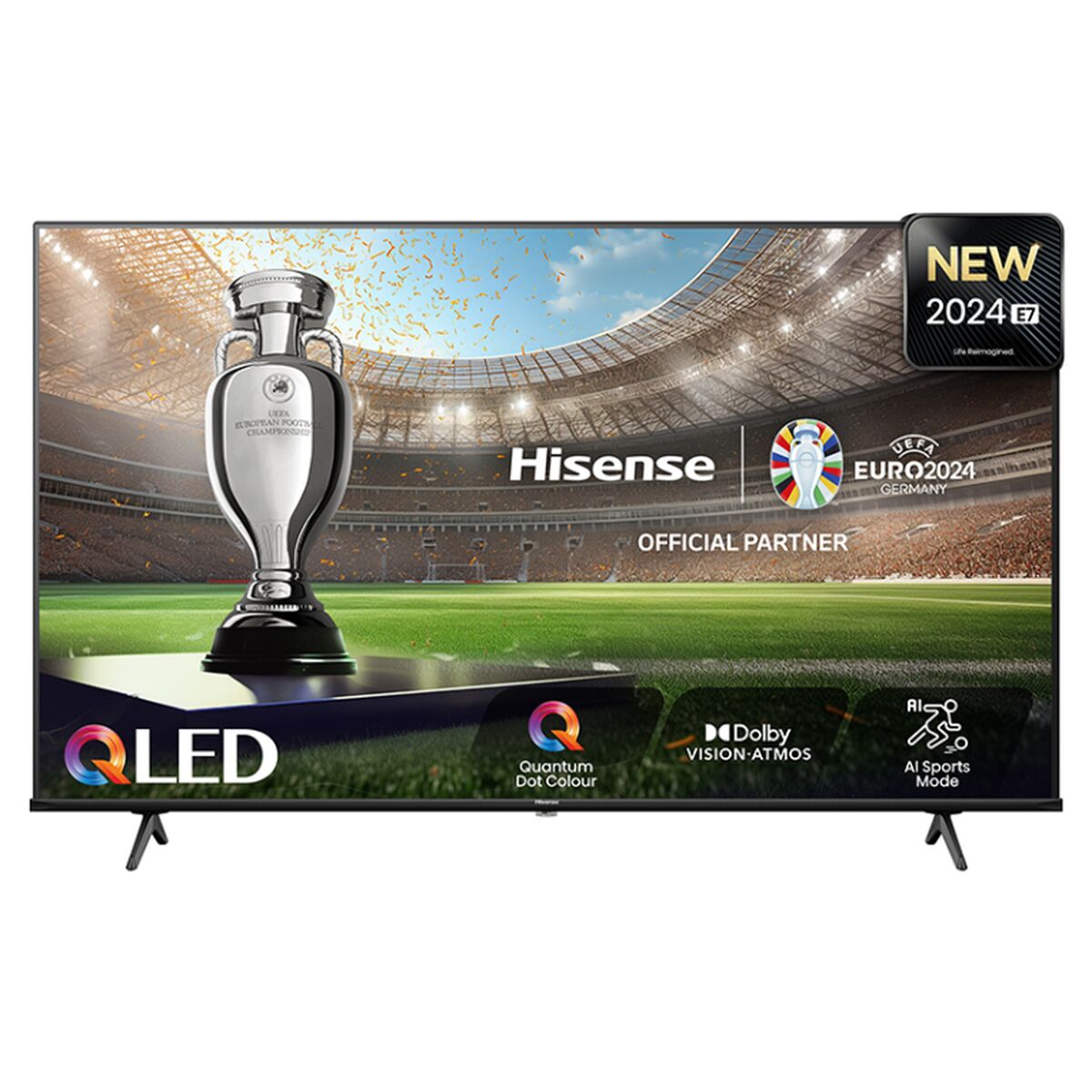 Smart Tv Hisense 50e77nq      50 4k Ultra Hd 50" Led Hdr D-Led Qled