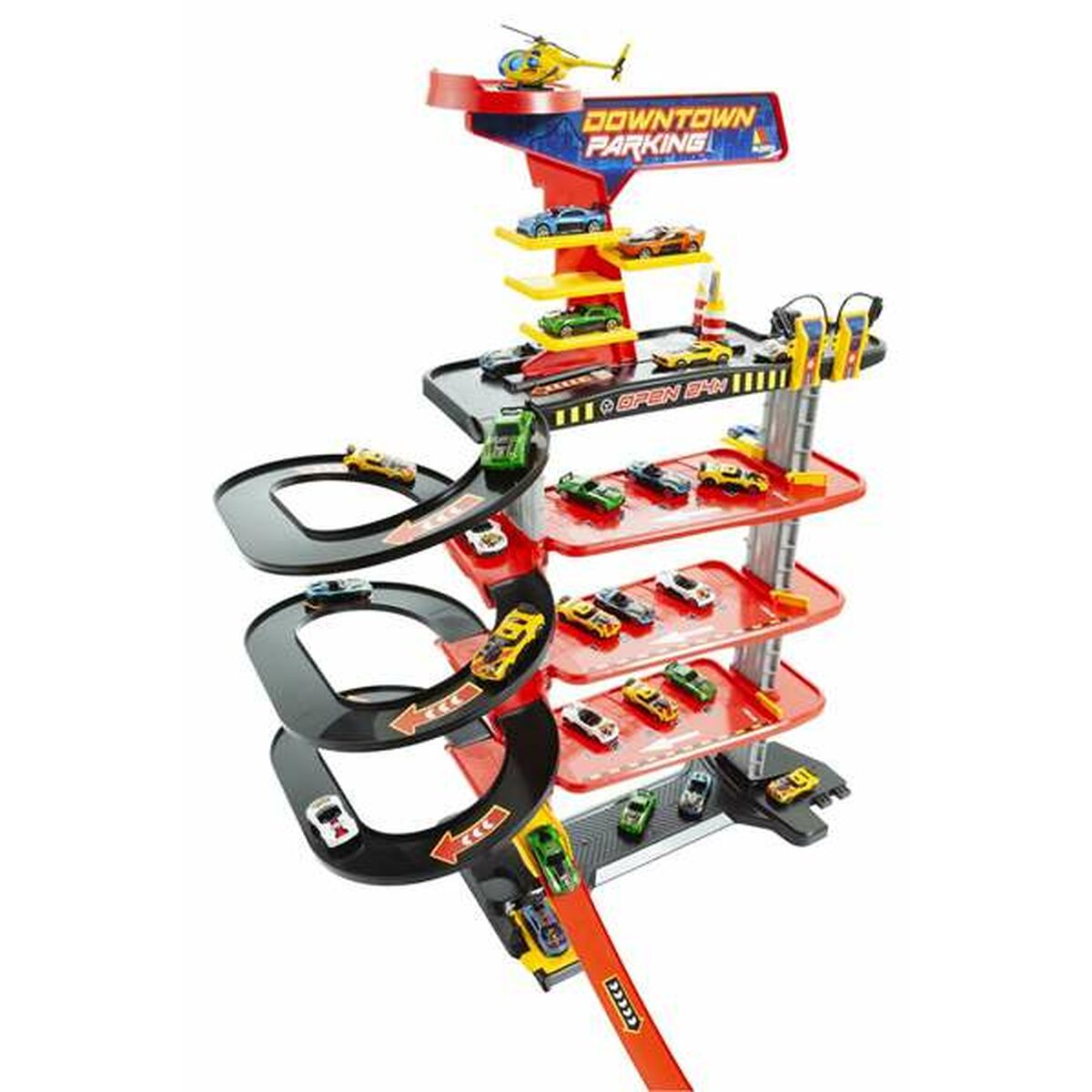 Parcheggio Con Veicoli Moltó