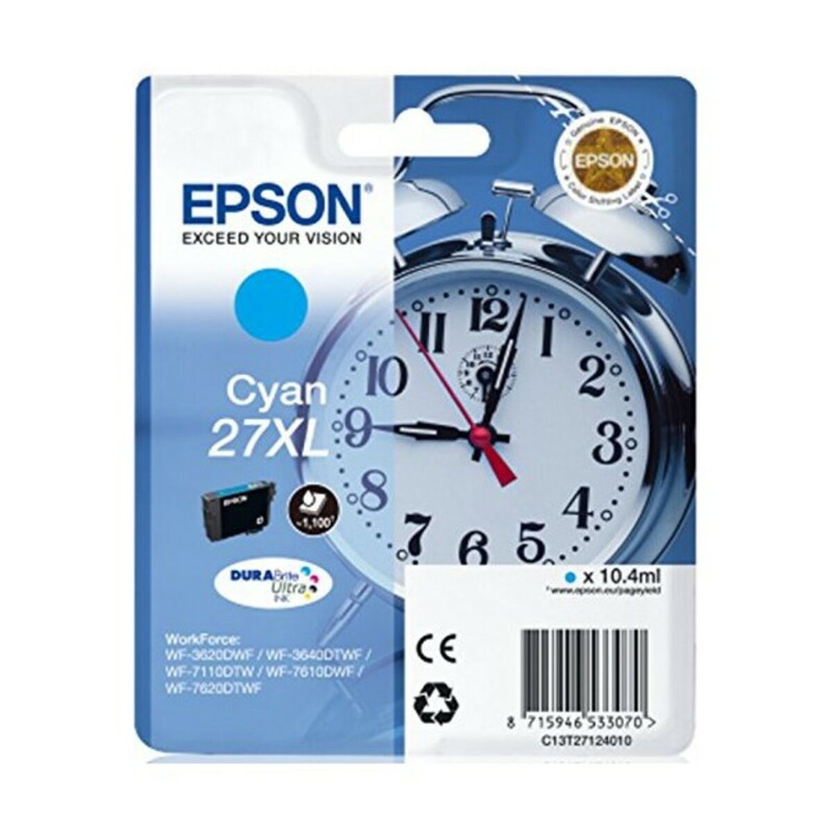 Cartuccia D'inchiostro Compatibile Epson T27xl Colore:magenta