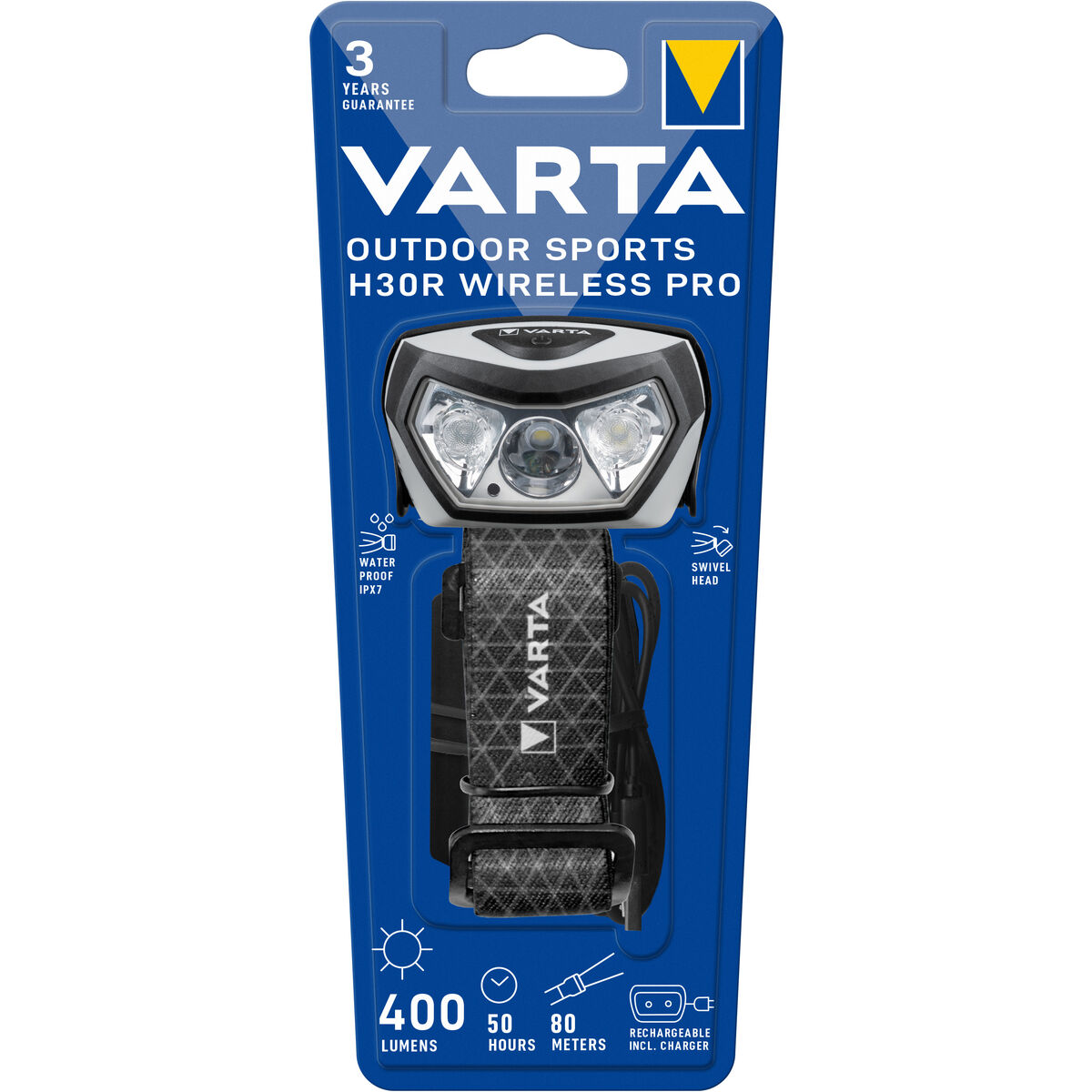 Torcia Varta Sports H30r Pro