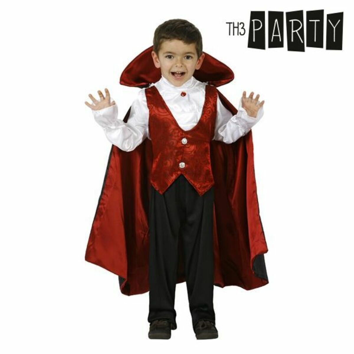 Costume Per Bambini Th3 Party Multicolore (3 Pezzi) Taglia:5-6 Anni