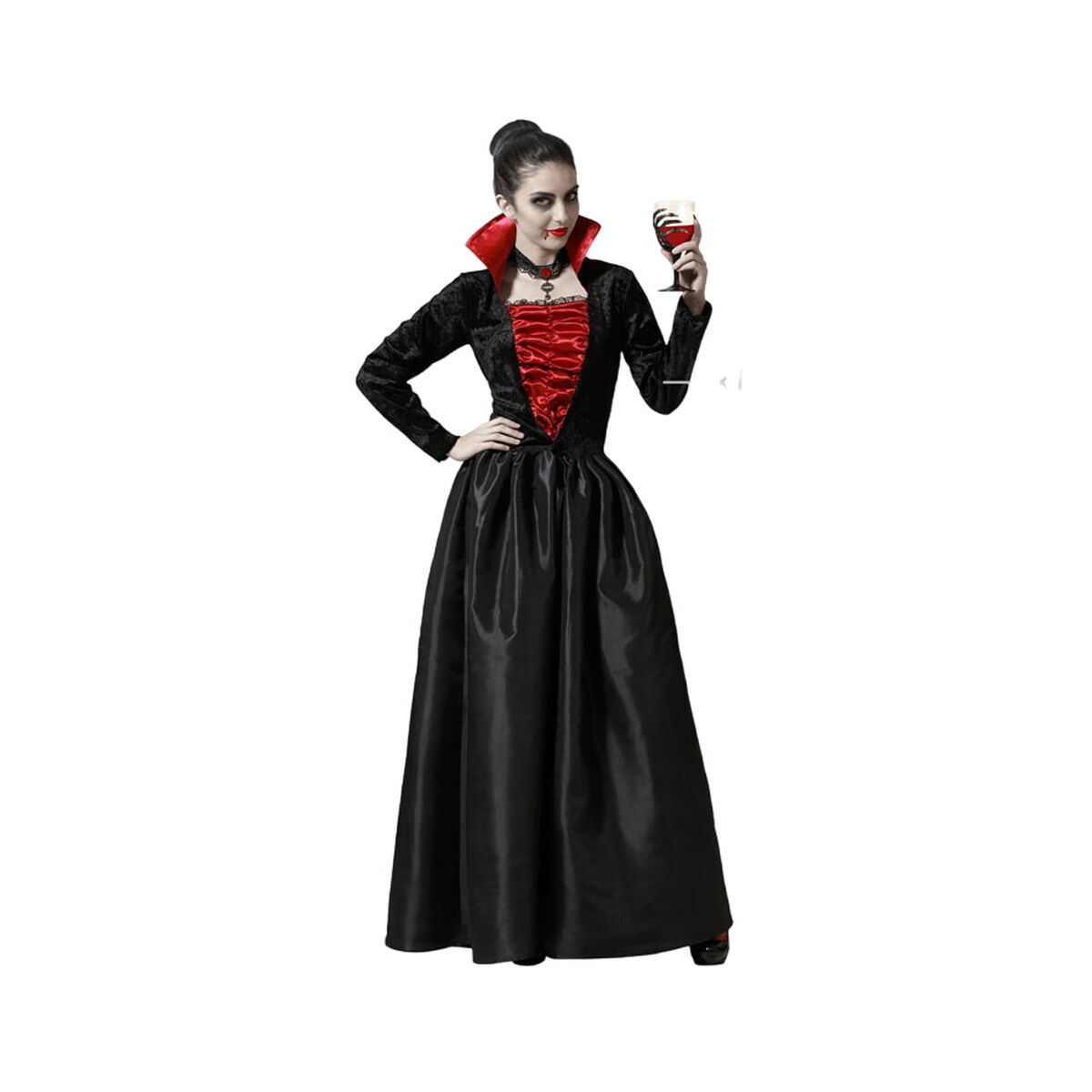 Costume Per Adulti Vampiro Donna Adulti Taglia:m/l