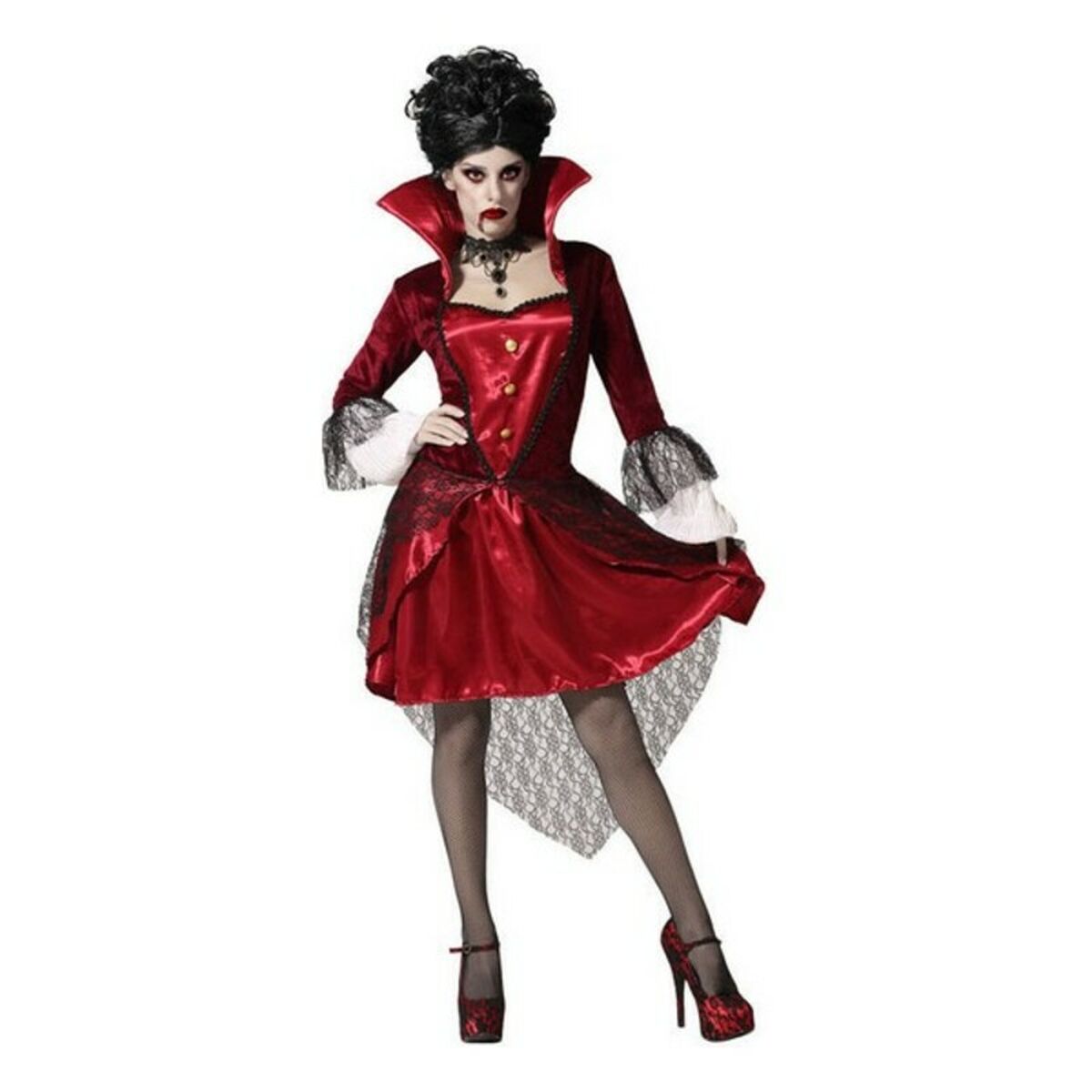 Costume Per Adulti Vampiro Donna Taglia:xs/s