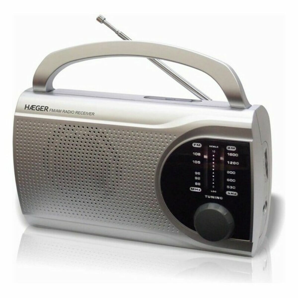 Radio Am/fm Haeger PR-Bib.004b Grigio