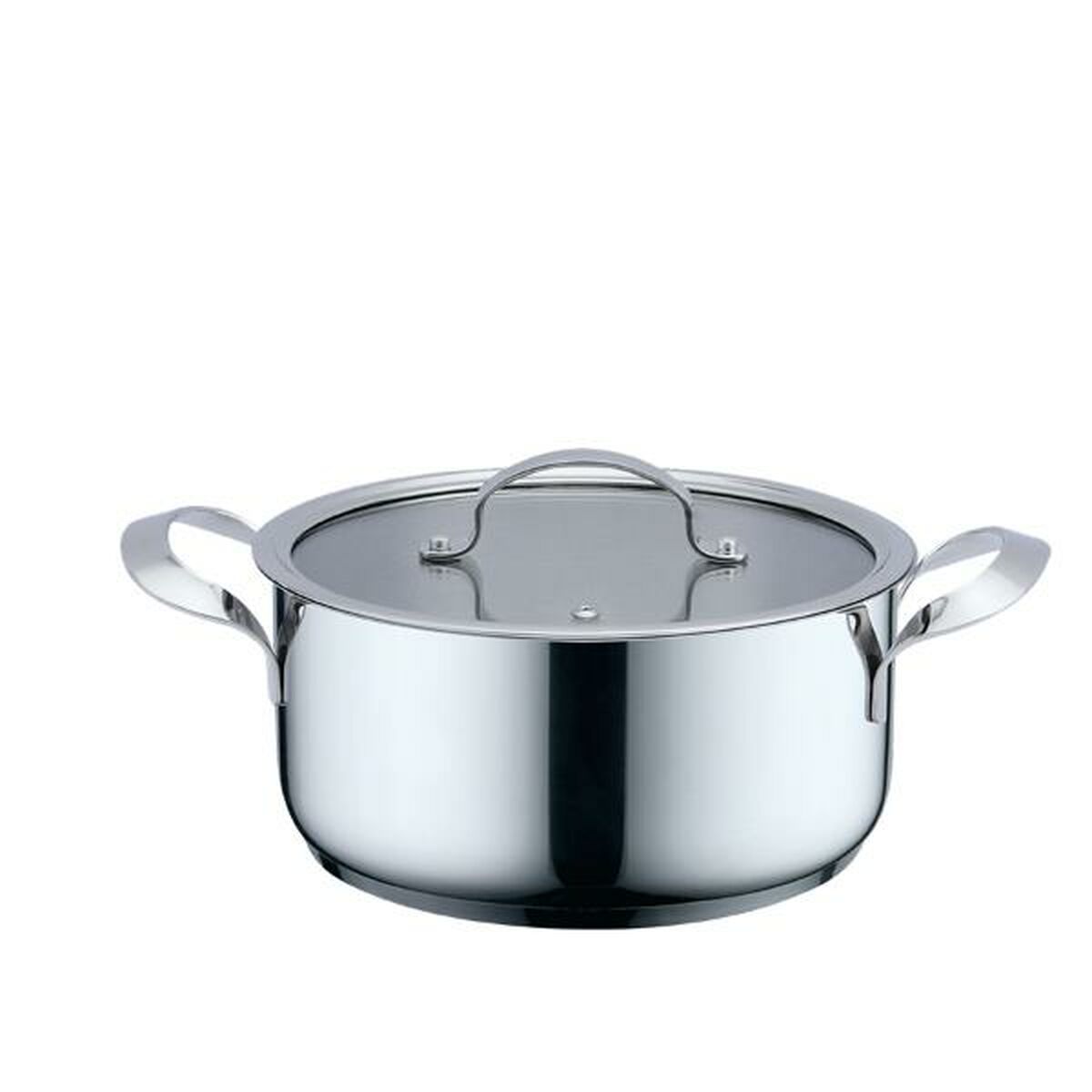 Casseruola Con Coperchio Haeger PA-20h.002a Beige Grigio Ø 20 cm