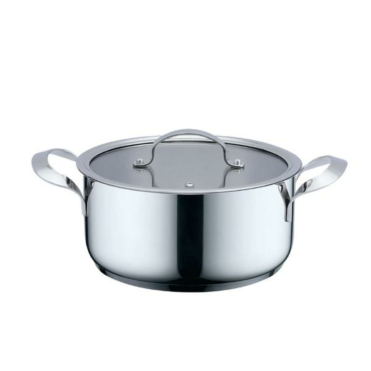 Casseruola Con Coperchio Haeger PA-24h.003a Beige Grigio Ø 24 cm