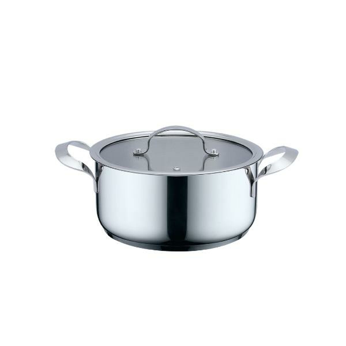 Casseruola Con Coperchio Haeger PA-18h.001a Beige Grigio Ø 18 cm