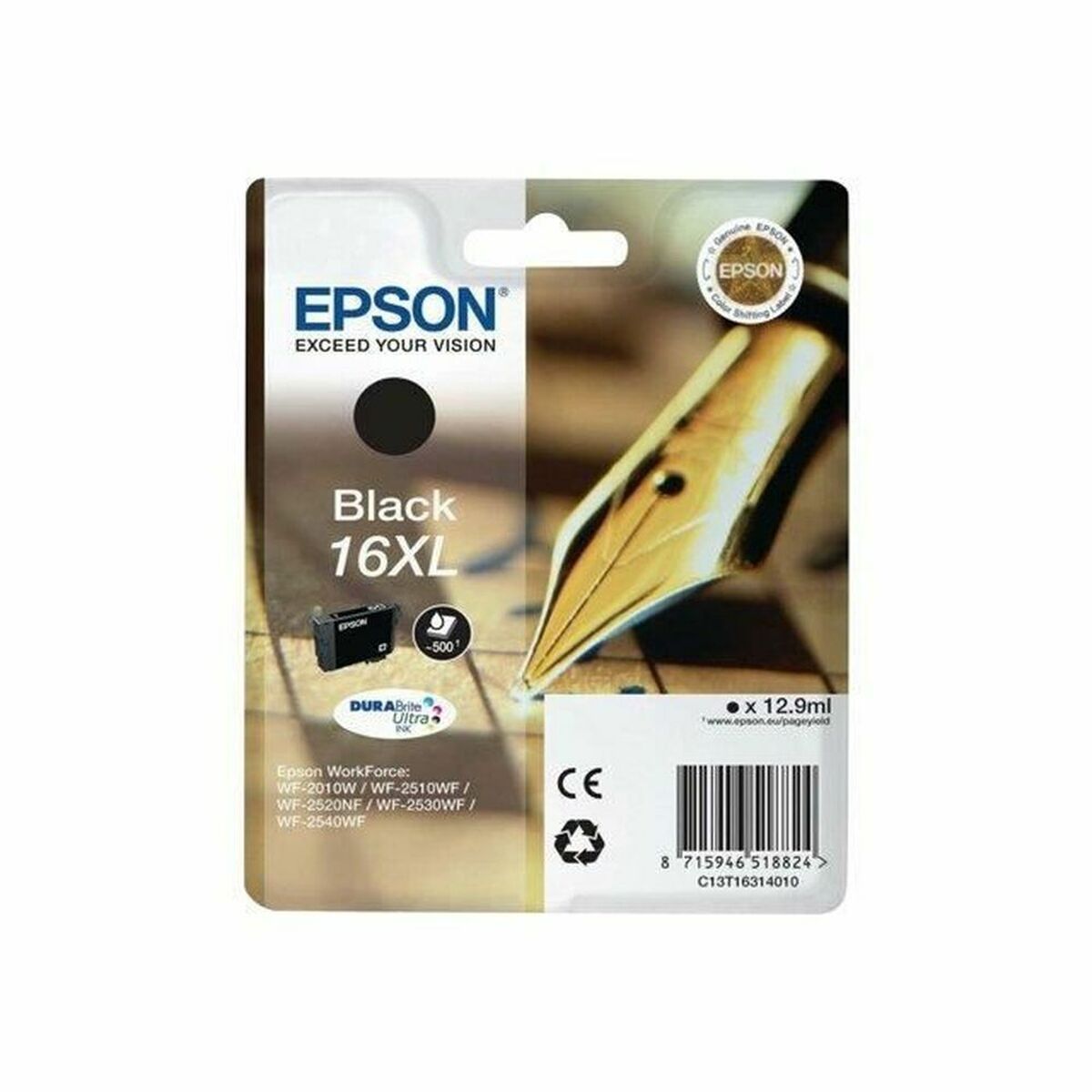 Cartuccia Ad Inchiostro Originale Epson C13t16314022 Nero