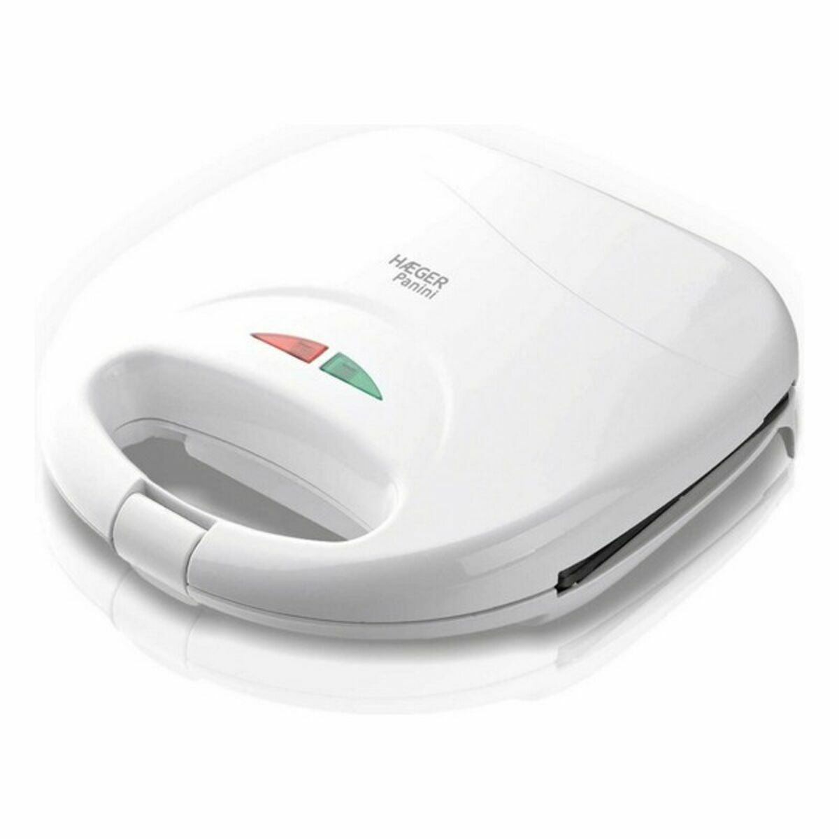Piastra Grill Elettrica Haeger SM-75g.007a Bianco 750 W