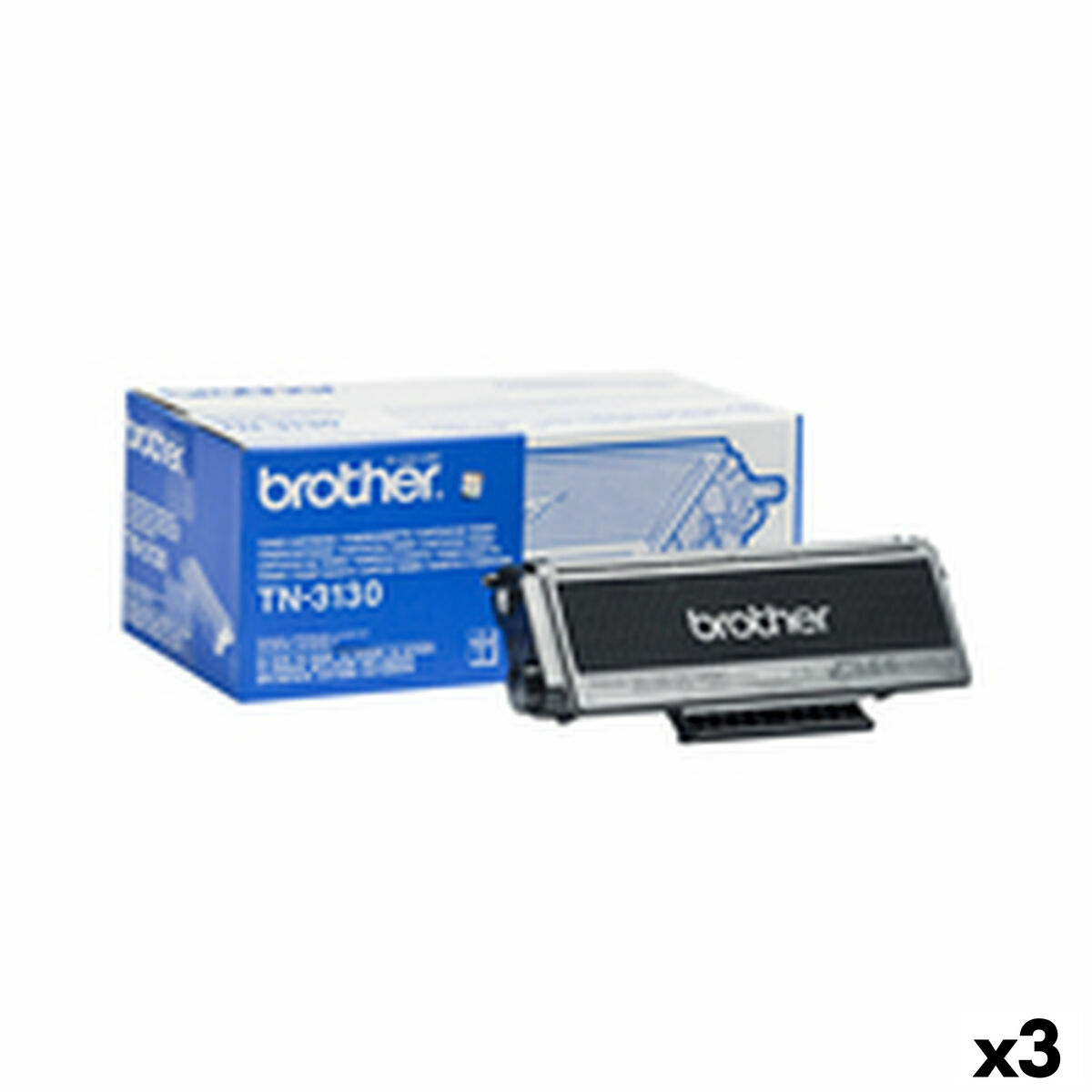 Toner Brother Tn3130 Nero (3 Unità)