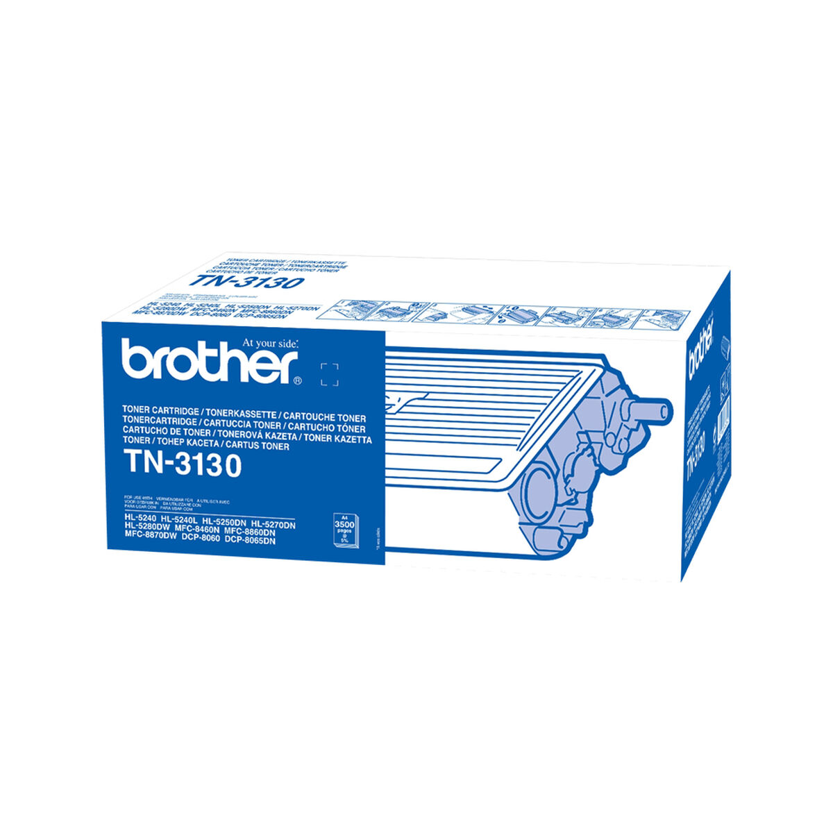 Toner Brother Tn3130 Nero (3 Unità) - Image 3