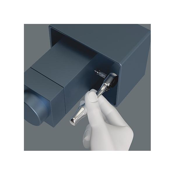 Wera Kraftform Kompakt Zyklop Mini 2 - Cacciavite Con Funzione A Cricchetto E Set Di Punte E Chiavi A Bussola - Image 3