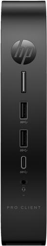 Hp Pro T550 - Thin Client - Usff - 1 X Celeron J6412 / 2 Ghz - Ram 8gb - Flash 32gb - Emmc - Uhd Graphics - 1gbe, Bluetooth 5,2, WI-Fi 6 - Wlan: 802,