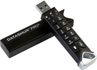 Istorage Datashur Pro2 UsB-Stick 32 Gb Usb TyP-A 3.1 (3.1 Gen 1) Schwarz (iS-FL-Dp2-256-32)