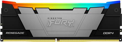 Kingston Fury Renegade Rgb - Ddr4 - Modul - 16gb - Dimm 288-Pin - 1600 Mhz / Pc4-25600 - Cl16 - NoN-Ecc - Schwarz (kf432c16rb12a/16)