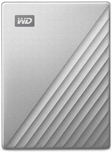 Wd My Passport Ultra Wdbftm0040bsl - Festplatte - Verschlüsselt - 4tb - Extern (tragbar) - Usb3.0 (usB-C Steckverbinder) - 256-BiT-Aes - Silber (wdbf