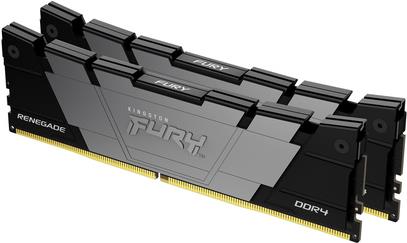 Kingston Fury Renegade - Ddr4 - Kit - 16gb: 2 X 8gb - Dimm 288-Pin - 2000 Mhz / Pc4-32000 - Cl19 - NoN-Ecc - Schwarz (kf440c19rb2k2/16)
