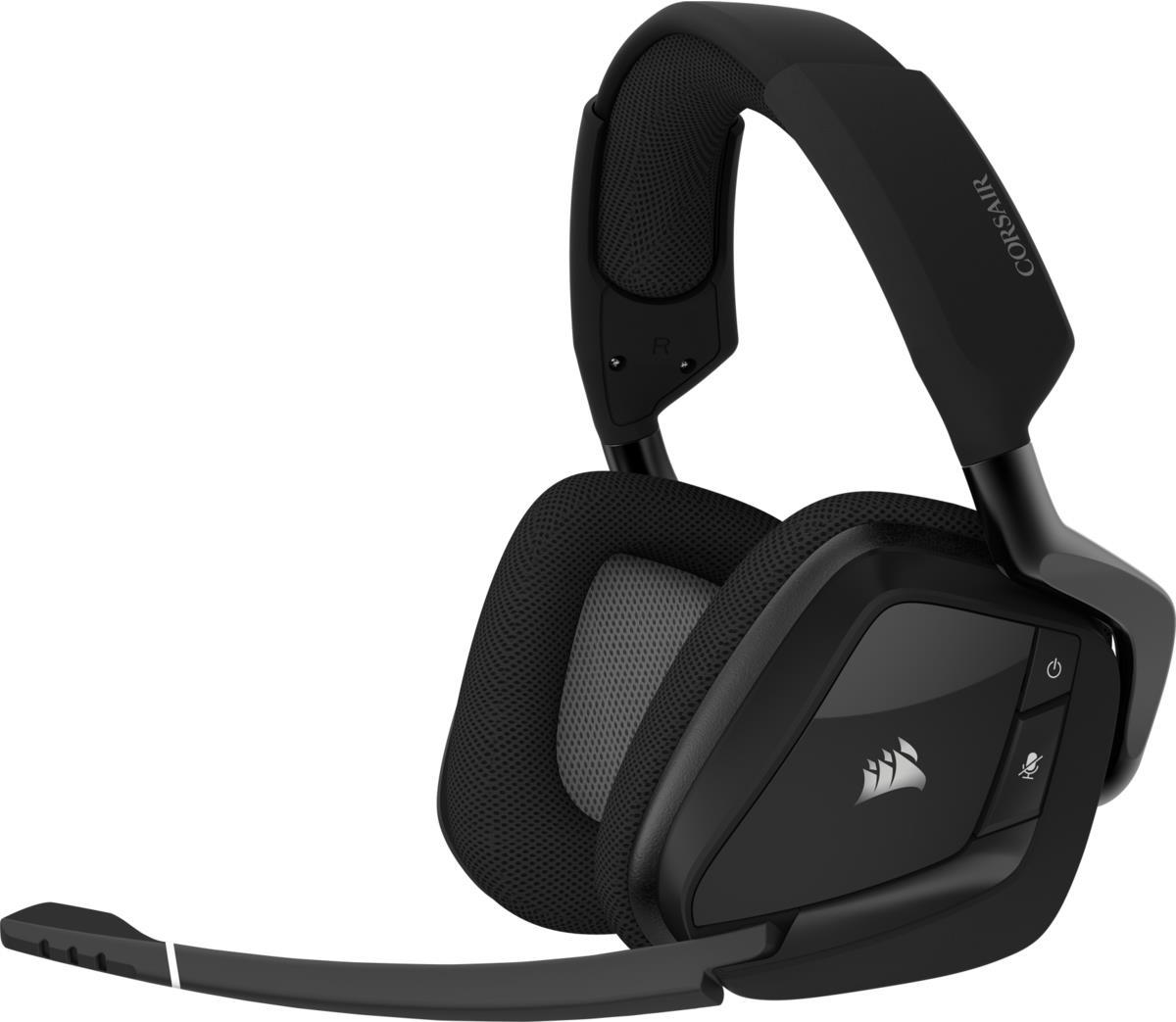 Corsair Gaming Void Rgb Elite - Headset - FulL-Size - 2,4 Ghz - Kabellos - Kohle (cA-9011201-Eu)