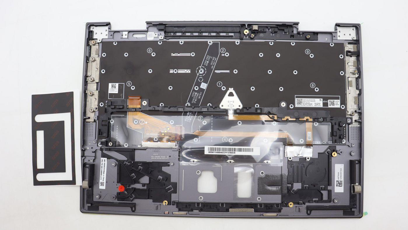 Lenovo Mech_asm Bl Kb Gy Fpr Ww Ger (5m11h62420)