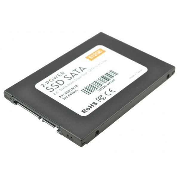 2-Power Ssd2043b Drives Allo Stato Solido 512 Gb 2.5 Serial Ata Iii (512gb Ssd 2.5 Sata 6gbps 7mm)