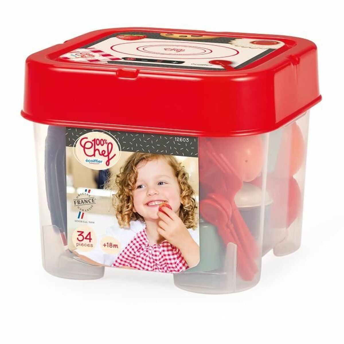 Cucina Giocattolo Ecoiffier 34 Pezzi