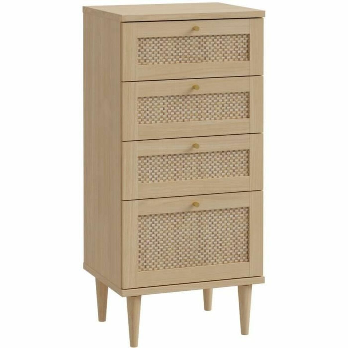 Cassettiera Beige 50,4 X 41,4 X 108,8 cm
