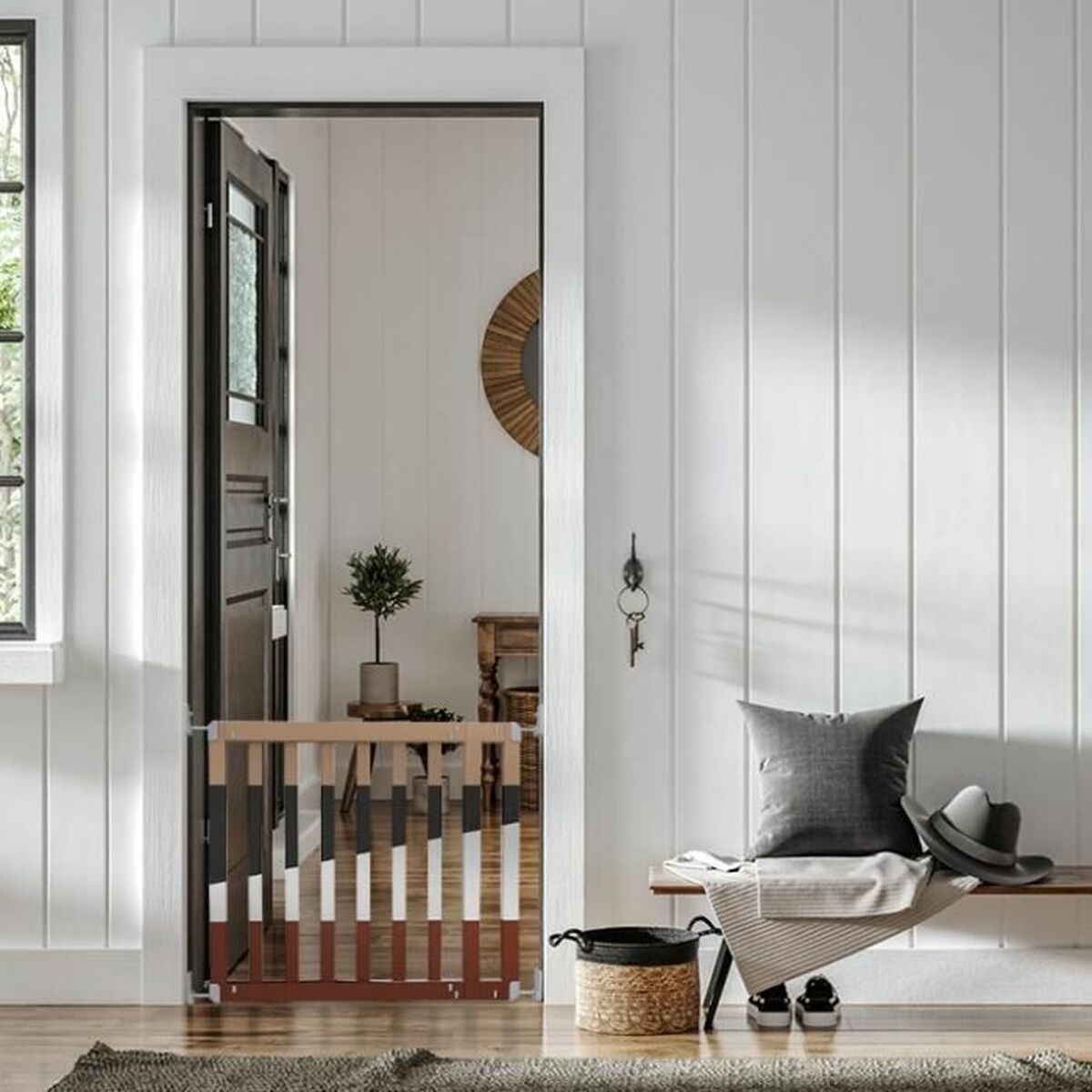 Barriera Di Sicurezza Ingenuity Marrone 76-91 cm - Image 3