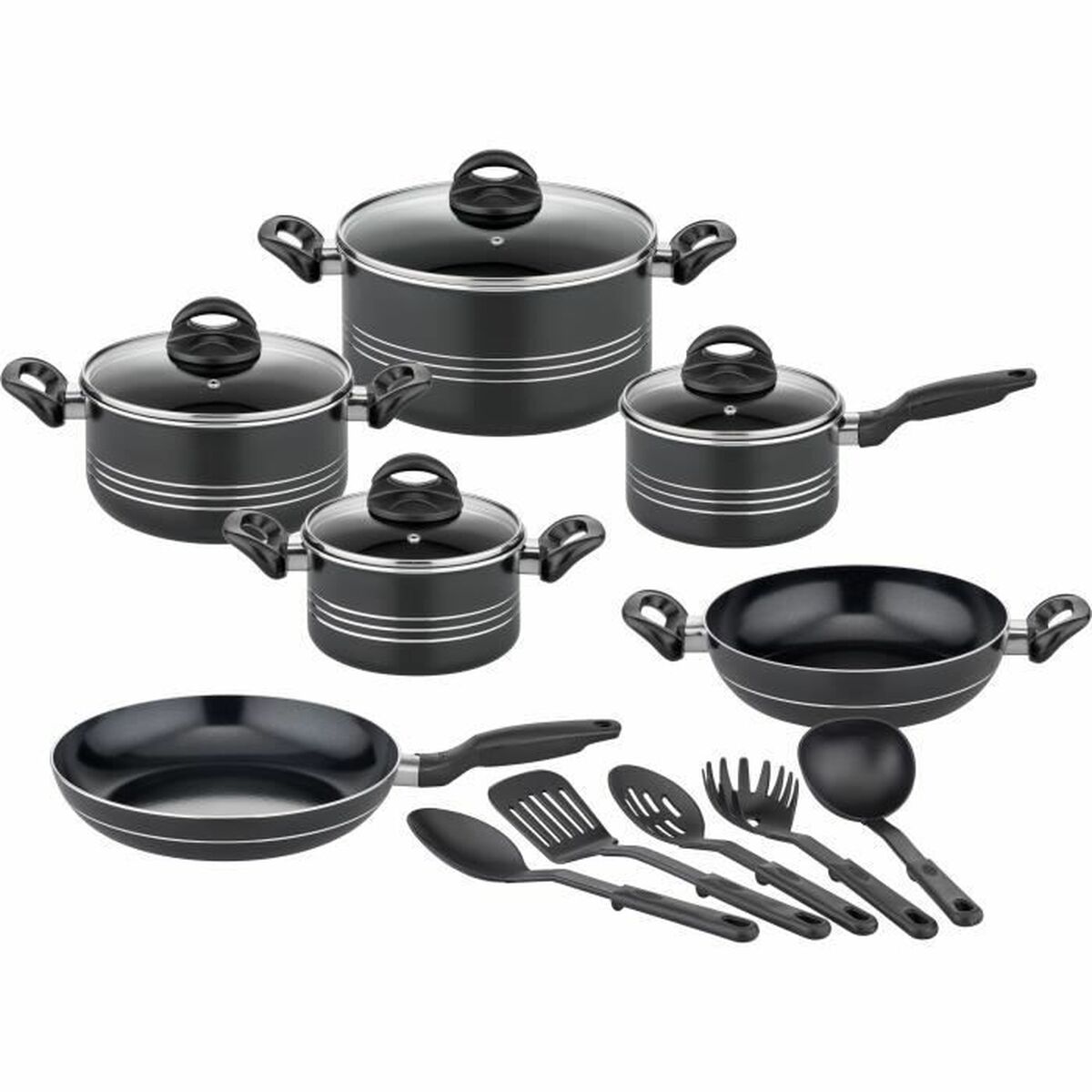 Batteria Da Cucina Gsw Nero
