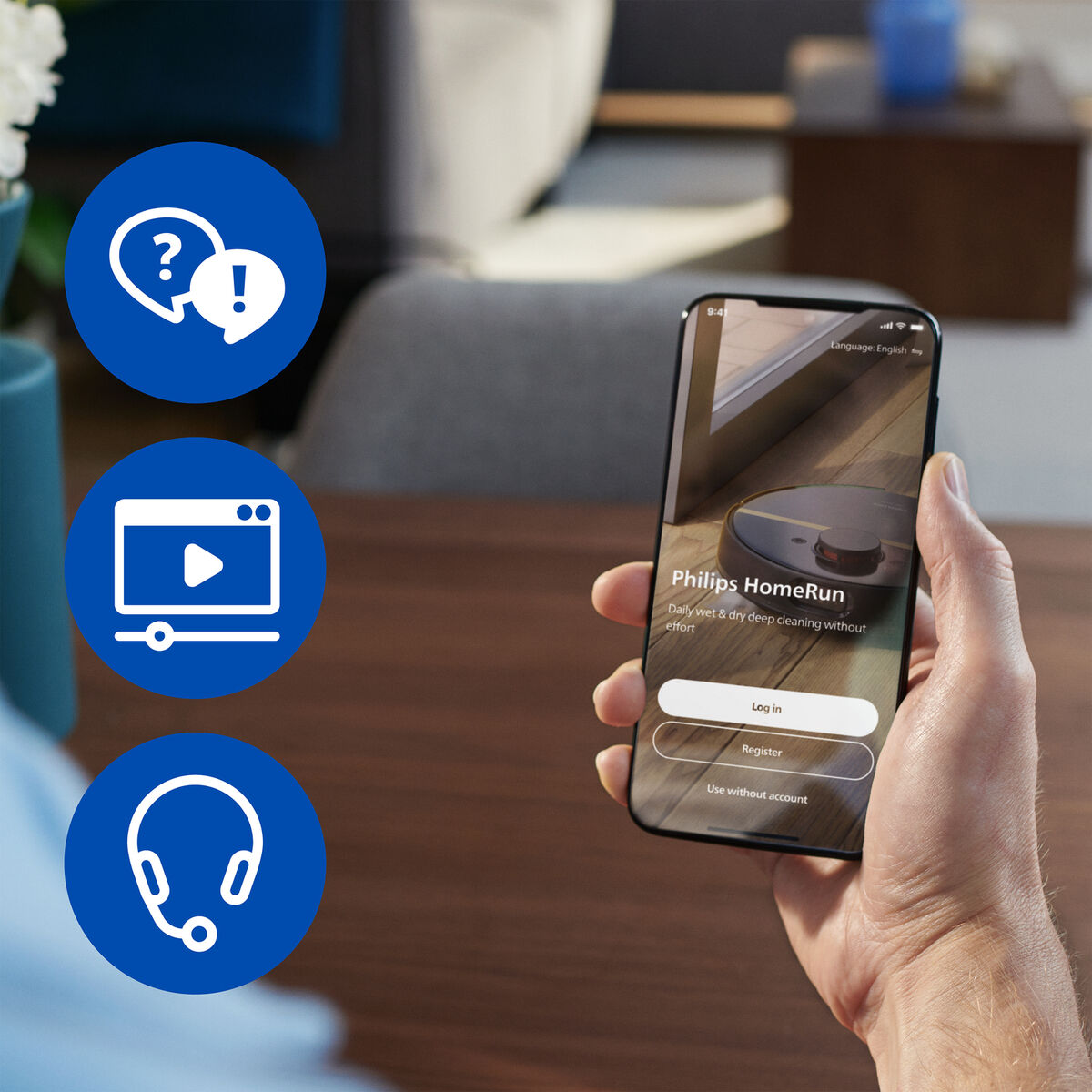 Robot Aspirapolvere Philips 4800 Mah - Image 3