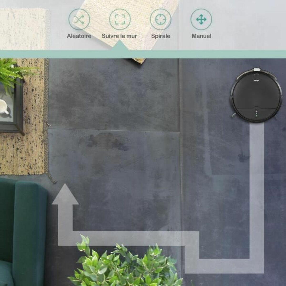 Robot Aspirapolvere Livoo Doh145 Wash'up - Image 6