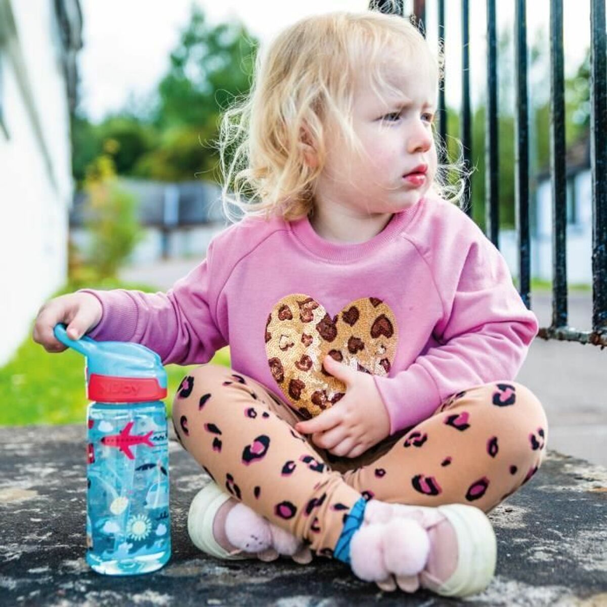 Bicchiere Di Apprendimento Nûby Rosa Rose 540 ml - Image 4