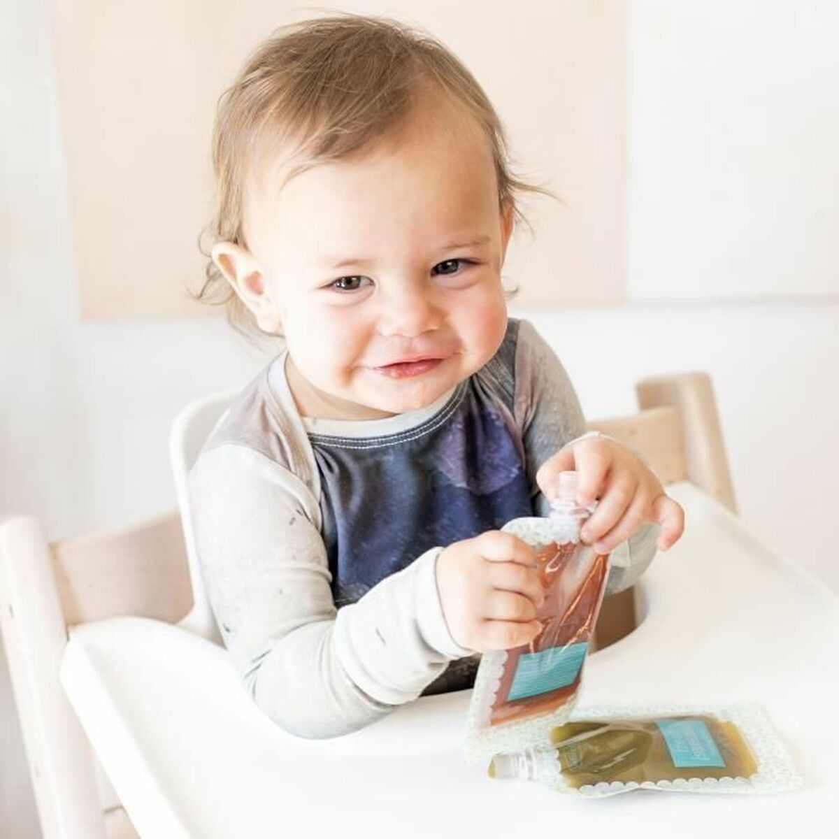 Contenitore Per Conservare Gli Alimenti Infantino Bianco Plastica - Image 5