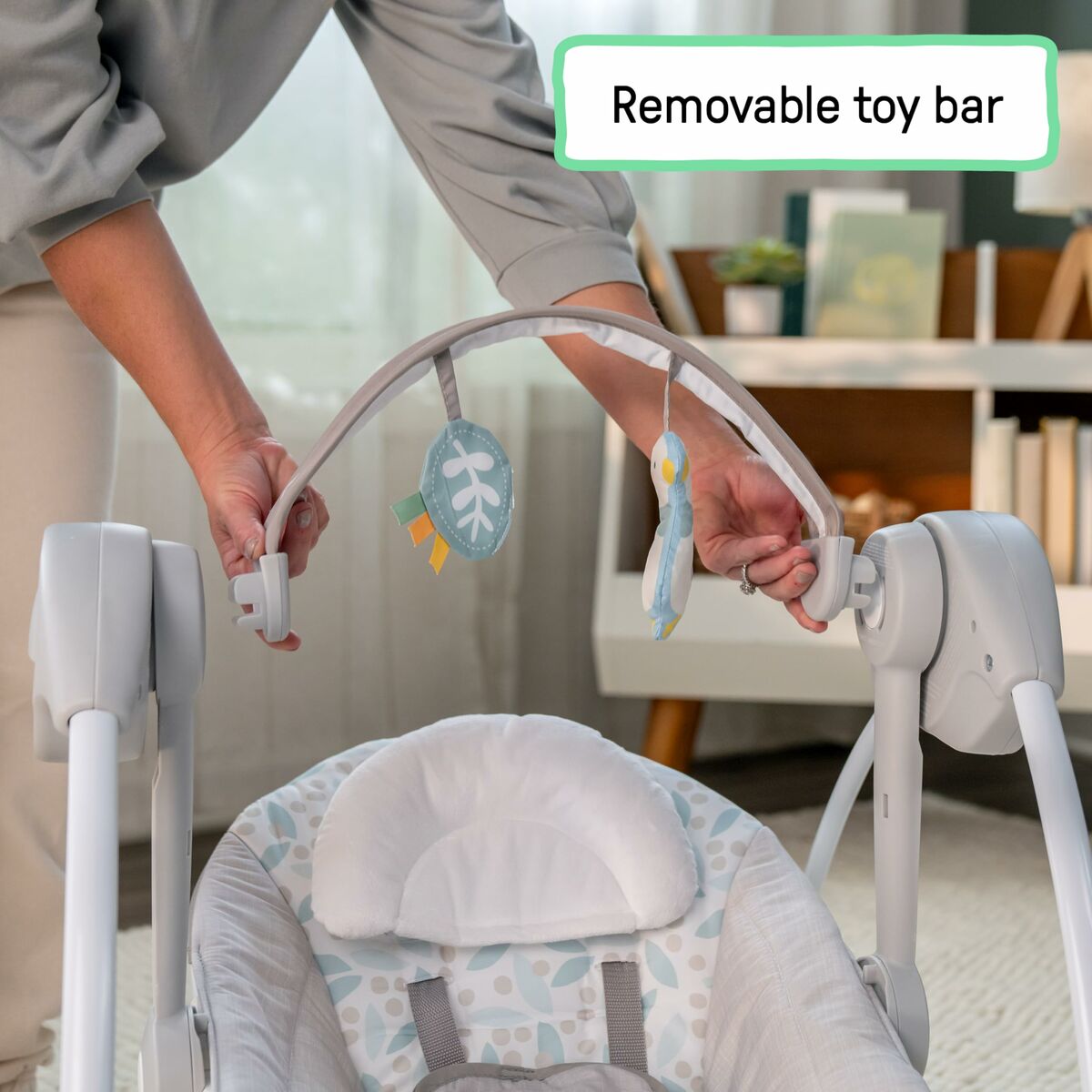 Amaca Per Neonati Ingenuity Grigio 54,6 X 79 X 65 cm - Image 3