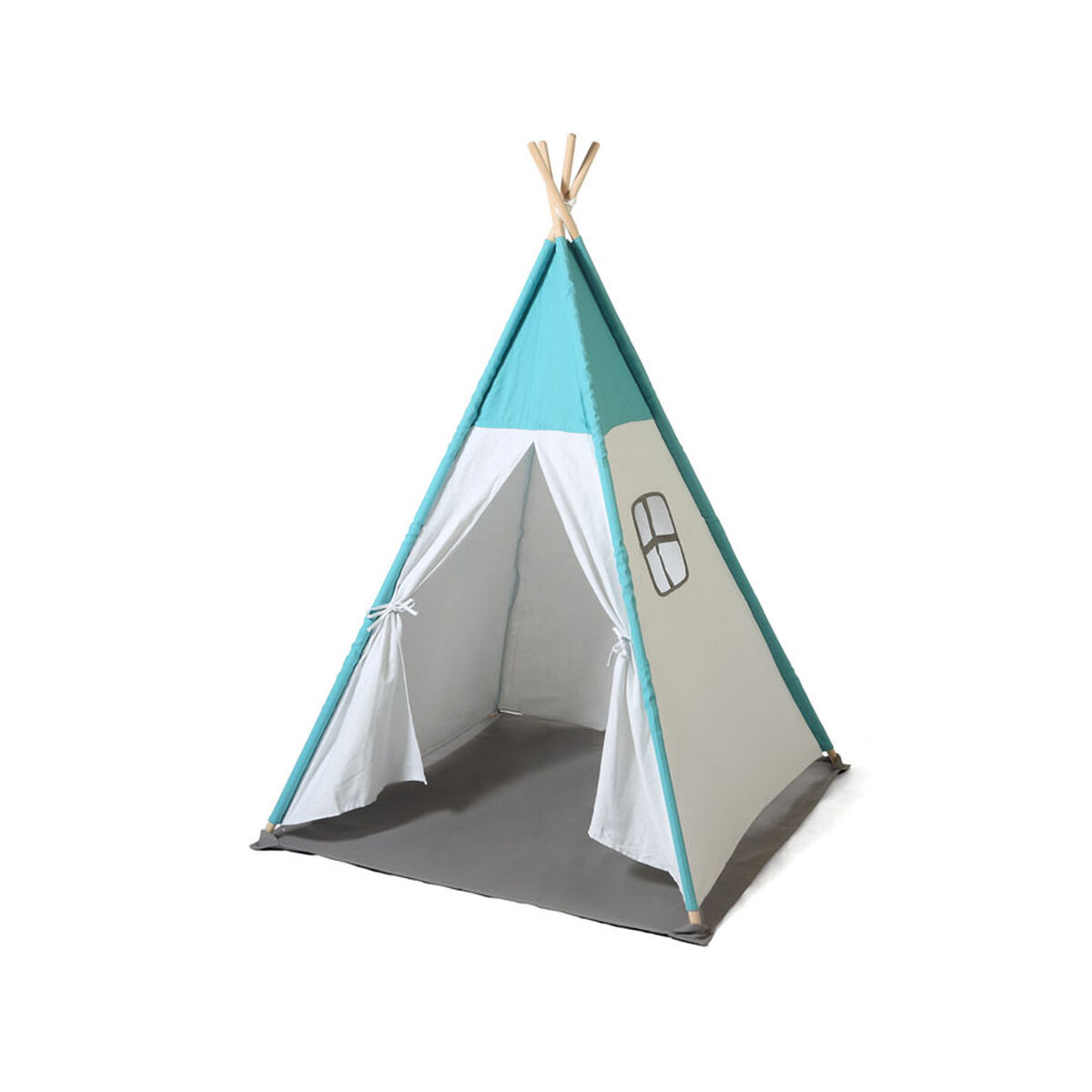 Tenda Da Campeggio 100 X 100 X 160 Cm Azzurro